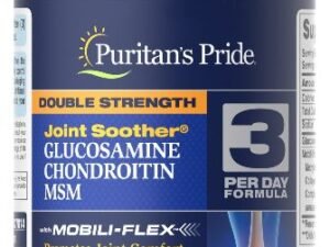 Glucosamina Condroitina Msm Puritan Pride 240caps Mobilyflex