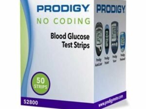 Caja De 50 Tiras Medidor De Glucosa Marca Prodigy