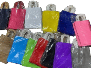 Fundas papel Kraft para regalos, emprendimiento